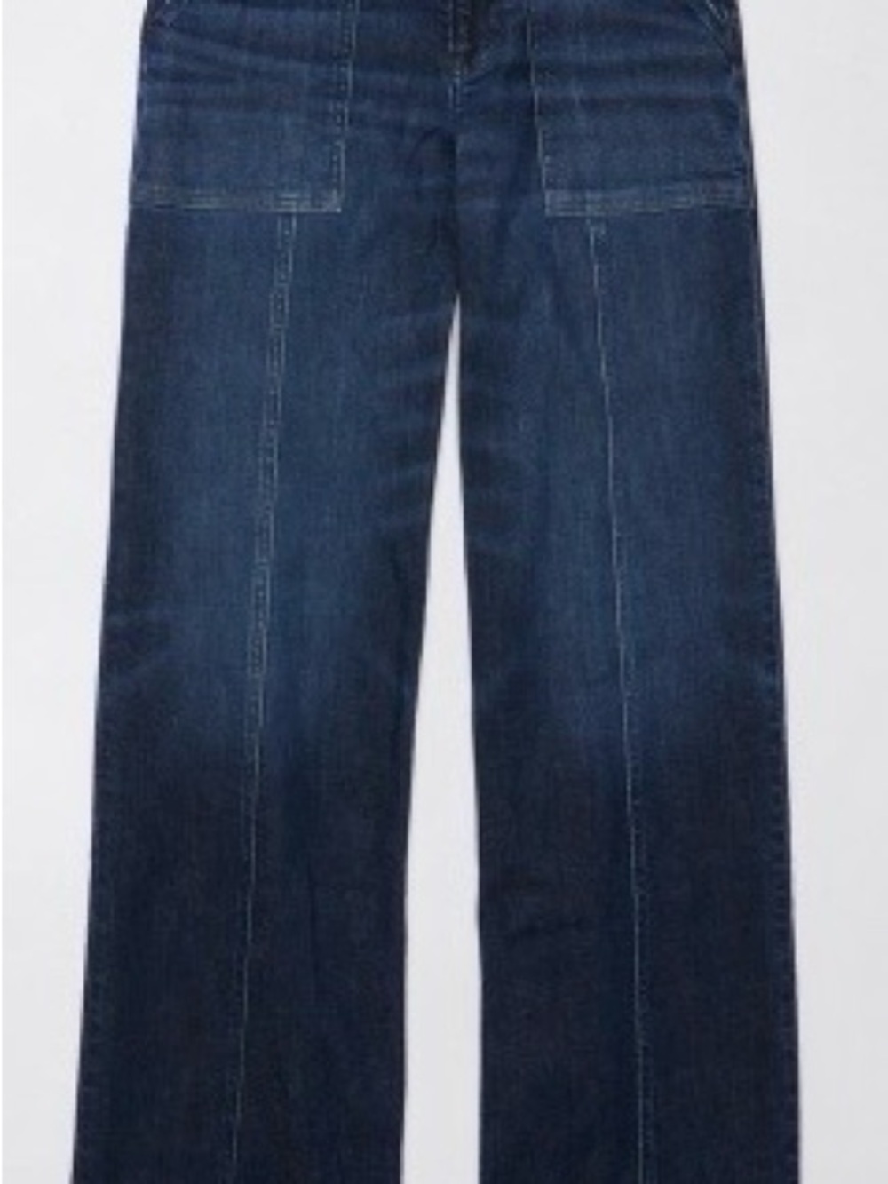 American Eagle Outfitters Dreamy Drape Stretch Baggy Wide-Leg Jeans